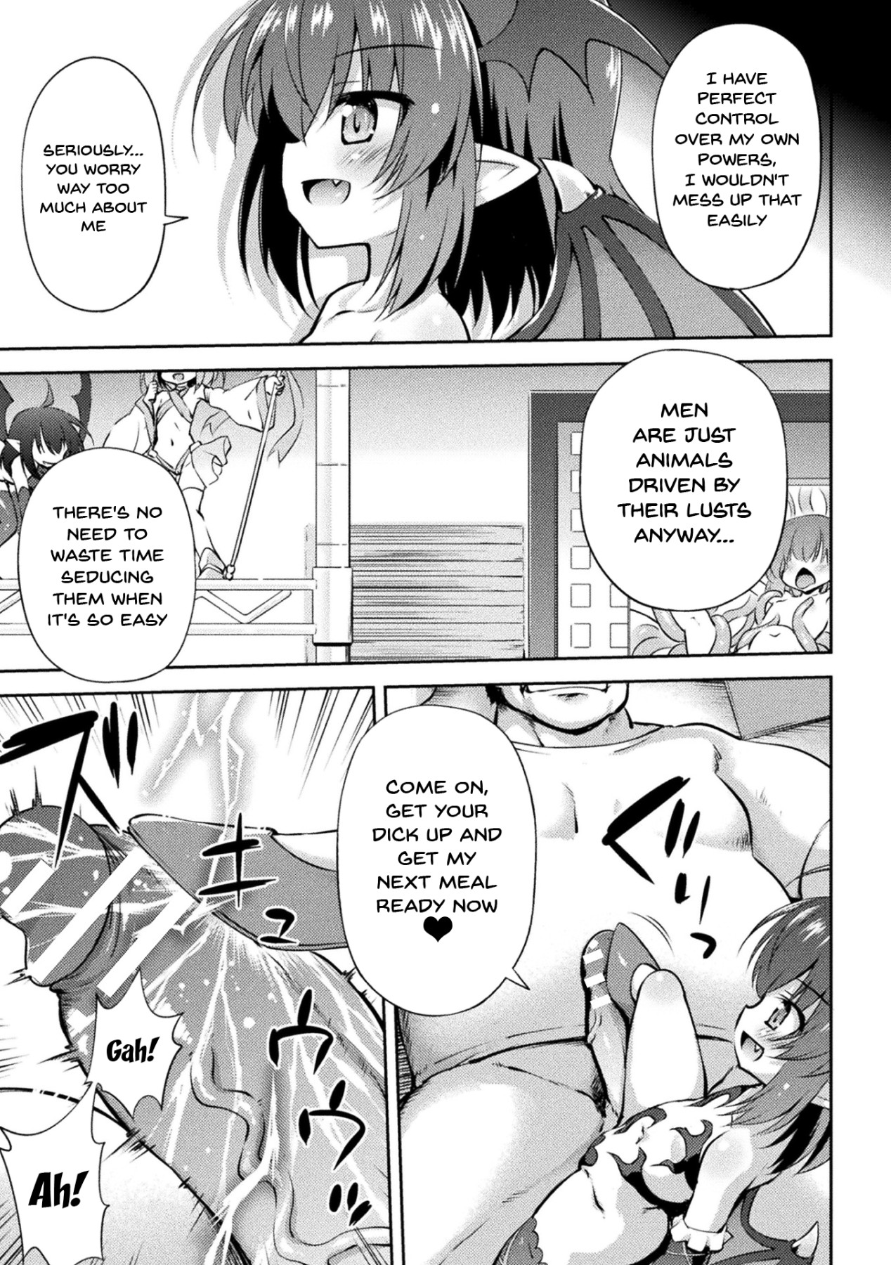 Hentai Manga Comic-Punishing a Bratty Young Succubus-Chapter 2-3